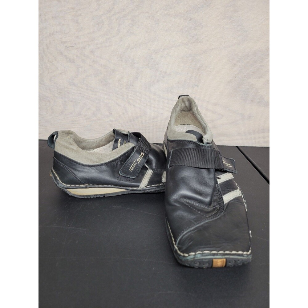 Camel Active Men's SZ 6.5 Loui Siana Sneakers Shoes Brown Leather Square Toe